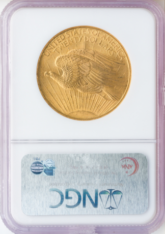 1908 No Motto $20 Saint Gaudens NGC MS66 CAC 1908 No Motto $20 Saint Gaudens NGC MS66 CAC