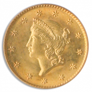 $1 Gold Type 1 Certified MS64 CAC (Dates/Types Vary)