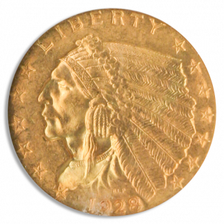 $2 1/2 Indian Certified MS64 (Dates/Types Vary) $2 1/2 Indian Certified MS64 (Dates/Types Vary)