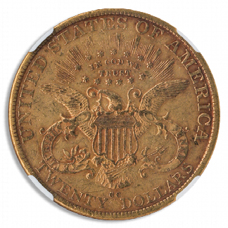 1890-CC $20 Liberty NGC XF45 CAC 1890-CC $20 Liberty NGC XF45 CAC