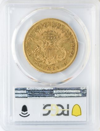 1876-CC $20 Liberty PCGS AU55 CAC 1876-CC $20 Liberty PCGS AU55 CAC