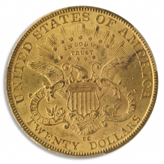 1884-CC $20 Liberty PCGS MS61 CAC 1884-CC $20 Liberty PCGS MS61 CAC