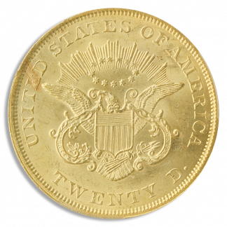 1850 $20 Liberty PCGS MS61 CAC 1850 $20 Liberty PCGS MS61 CAC