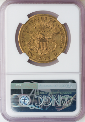 1876-CC $20 Liberty NGC XF45 CAC 1876-CC $20 Liberty NGC XF45 CAC