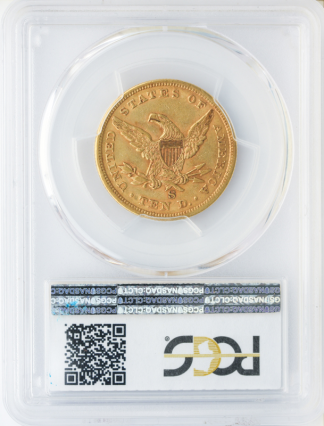 1861-S $10 Liberty PCGS AU53 CAC 1861-S $10 Liberty PCGS AU53 CAC