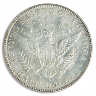 1910-S Barber Half Dollar PCGS MS66 CAC + 1910-S Barber Half Dollar PCGS MS66 CAC +