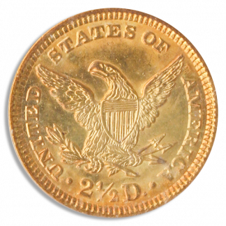 1907 $2.50 Liberty PCGS MS64 CAC