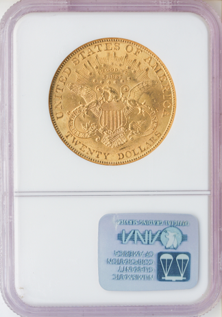 1907 $20 Liberty NGC MNS63 CAC 1907 $20 Liberty NGC MNS63 CAC