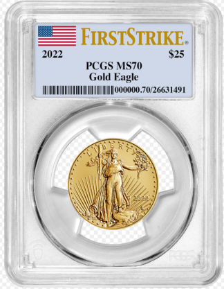 2022 1/2 oz. American Gold Eagle PCGS First Strike