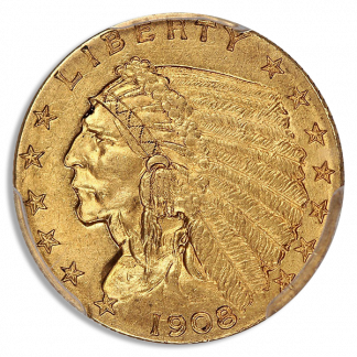 $2 1/2 Indian Certified MS61 (Dates/Types Vary) $2 1/2 Indian Certified MS61 (Dates/Types Vary)