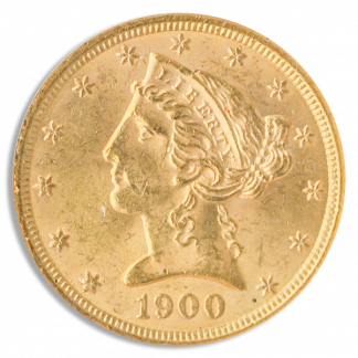 $5 Liberty Certified MS62 (Dates/Types Vary) $5 Liberty Certified MS62 (Dates/Types Vary)