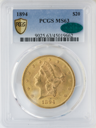 1894 $20 Liberty PCGS MS63 CAC 1894 $20 Liberty PCGS MS63 CAC