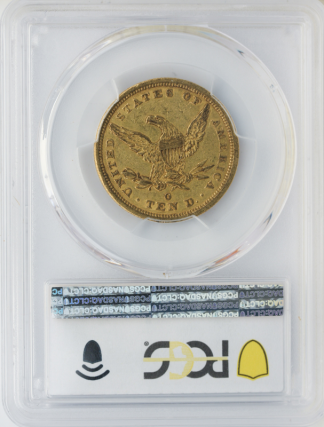1844-O $10 Liberty PCGS XF45 CAC 1844-O $10 Liberty PCGS XF45 CAC