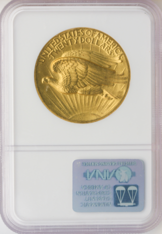 1907 $20 Saint Gaudens High Relied Wire Edge NGC MS63 1907 $20 Saint Gaudens High Relied Wire Edge NGC MS63