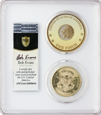 1857-S $20 Liberty SSCA Pinch Of Dust PCGS MS61 1857-S $20 Liberty SSCA Pinch Of Dust PCGS MS61