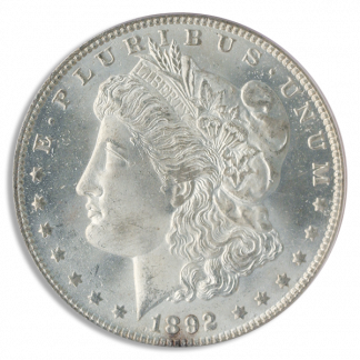 1892-O Morgan $1 PCGS MS65 CAC