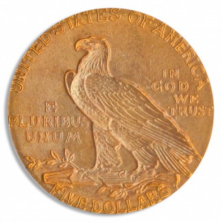 1909 $5 Indian PCGS MS63 CAC 1909 $5 Indian PCGS MS63 CAC