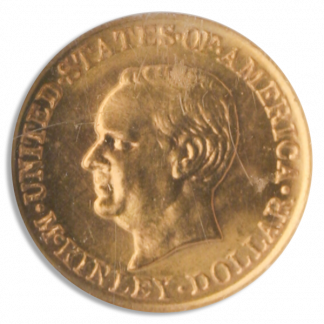 1917 McKinley Gold $1 Commemorative NGC MS65 CAC