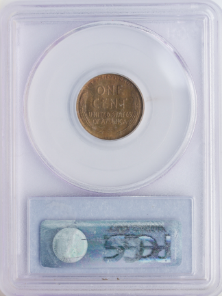 1909-S VDB Lincoln Cent PCGS MS63 Brown CAC