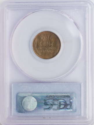 1909-S VDB Lincoln Cent PCGS MS63 Brown CAC 1909-S VDB Lincoln Cent PCGS MS63 Brown CAC