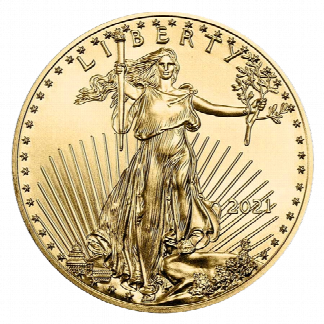 2021 1 oz Gold Eagle Type 1 NGC MS70 Last Day of Production