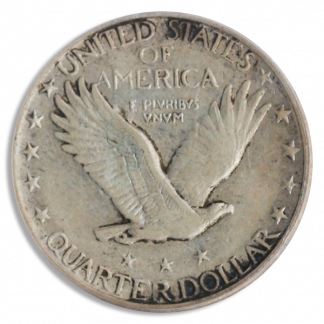 1918/7-S Standing Liberty Quarter PCGS AU50 CAC 1918/7-S Standing Liberty Quarter PCGS AU50 CAC