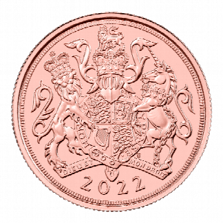 2022 British Gold Double Sovereign (BU)