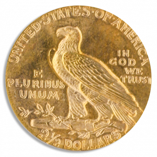 1915 $2 1/2 Indian PCGS MS64 CAC 1915 $2 1/2 Indian PCGS MS64 CAC