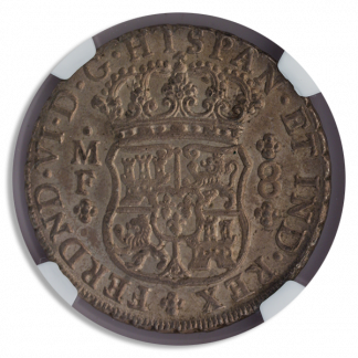 1751 8 Reales Mexico Pillar $1 NGC MS61 1751 8 Reales Mexico Pillar $1 NGC MS61