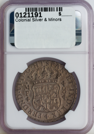 1751 8 Reales Mexico Pillar $1 NGC MS61 1751 8 Reales Mexico Pillar $1 NGC MS61