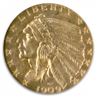 $5 Indian Certified MS63 (Dates/Types Vary)