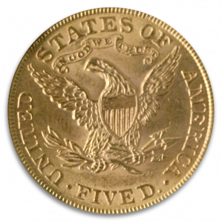 $5 Liberty Certified MS63 (Dates/Types Vary)