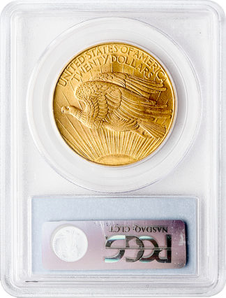 $20 St. Gaudens No Motto Certified MS62 (Dates/Types Vary)
