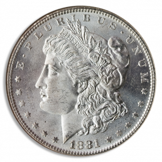 Morgan $1 Certified MS65 (Dates/Types Vary)