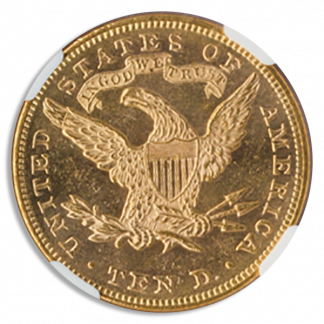 1893 $10 Liberty NGC MS63 CAC