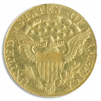 1804 $10 Draped Bust PCGS AU58 CAC + 1804 $10 Draped Bust PCGS AU58 CAC +