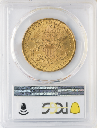 1884-CC $20 Liberty PCGS MS62 CAC
