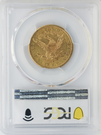 1891-CC $10 Liberty PCGS MS60 CAC 1891-CC $10 Liberty PCGS MS60 CAC