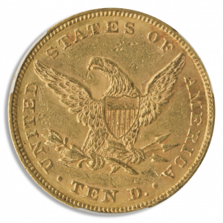 1861 $10 Liberty PCGS AU58 CAC 1861 $10 Liberty PCGS AU58 CAC