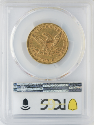 1861 $10 Liberty PCGS AU53 CAC 1861 $10 Liberty PCGS AU53 CAC