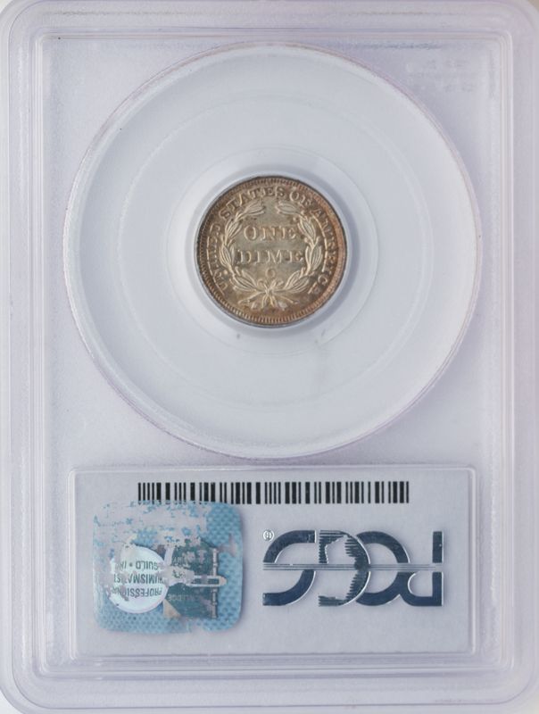 1857-O Seated Liberty Dime PCGS MS66 CAC 1857-O Seated Liberty Dime PCGS MS66 CAC