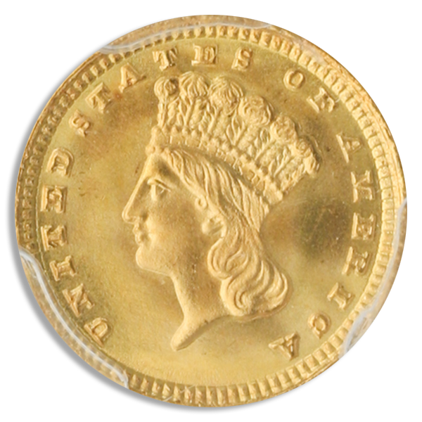 $1 GOLD 1881 PCGS $1 GOLD 1881 PCGS
