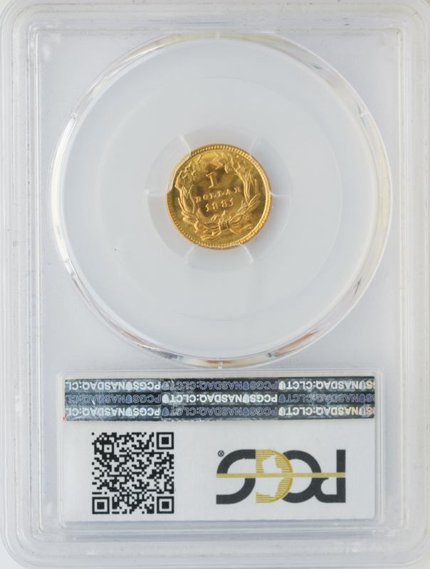 $1 GOLD 1881 PCGS $1 GOLD 1881 PCGS
