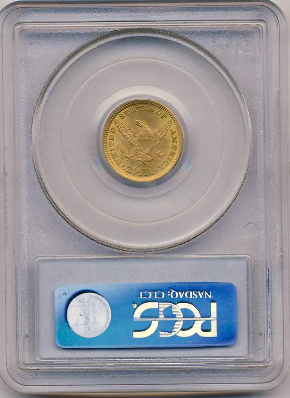 1896 $2.50 Liberty PCGS MS65 1896 $2.50 Liberty PCGS MS65