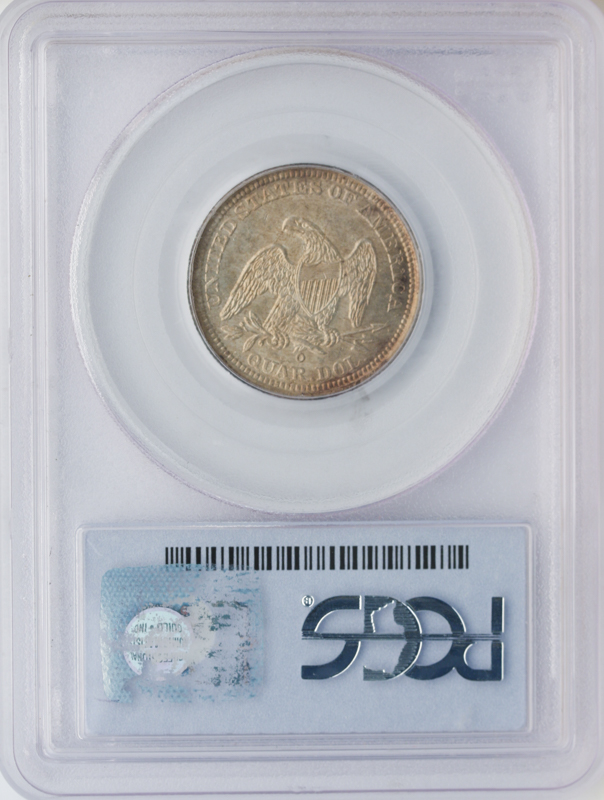 1840-O Seated Liberty Quarter PCGS MS64 CAC 1840-O Seated Liberty Quarter PCGS MS64 CAC