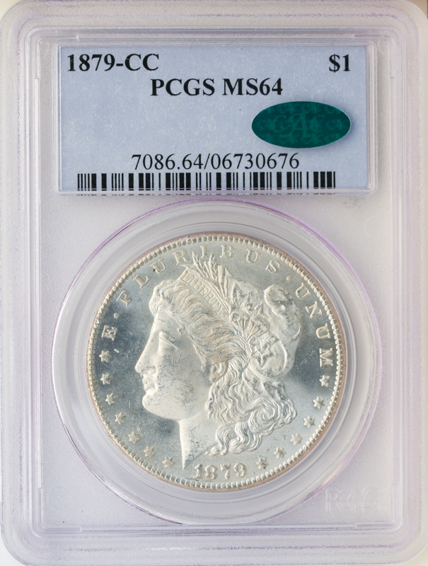 1879-CC Morgan $1 PCGS MS64 CAC