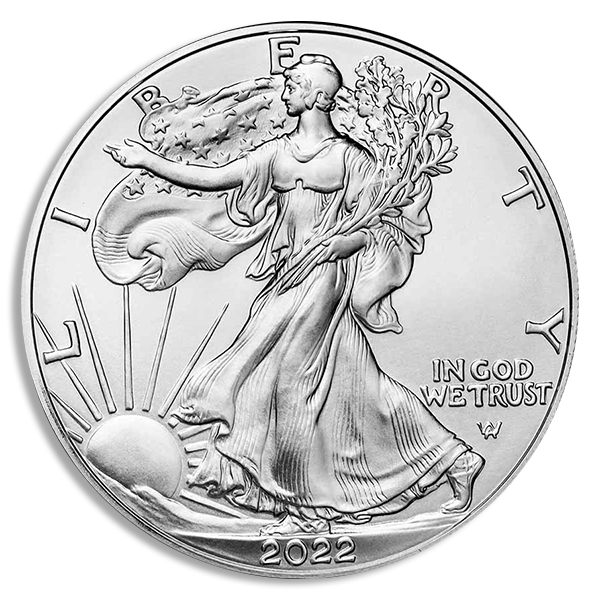 2022 1 oz Silver Eagle (BU)
