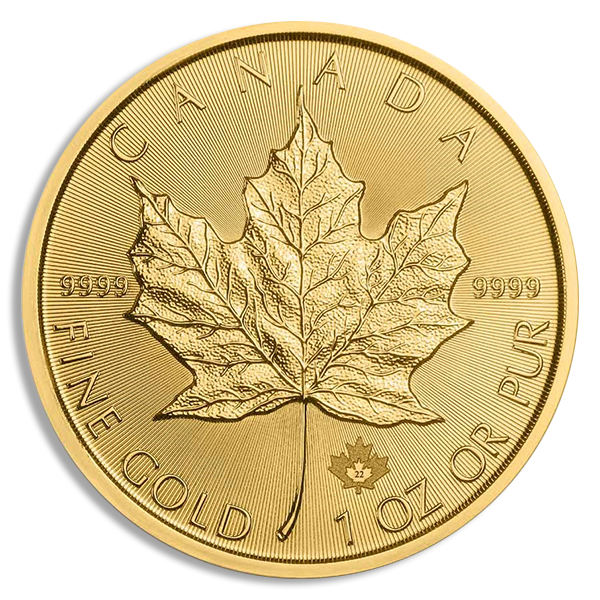 2022 1 oz. Canadian Gold Maple Leaf (BU)