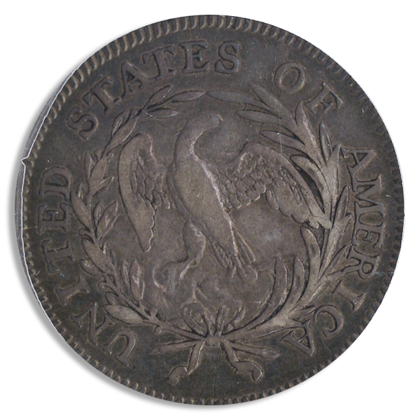 1796 Draped Bust Quarter Small Eagle PCGS VF25 CAC 1796 Draped Bust Quarter Small Eagle PCGS VF25 CAC