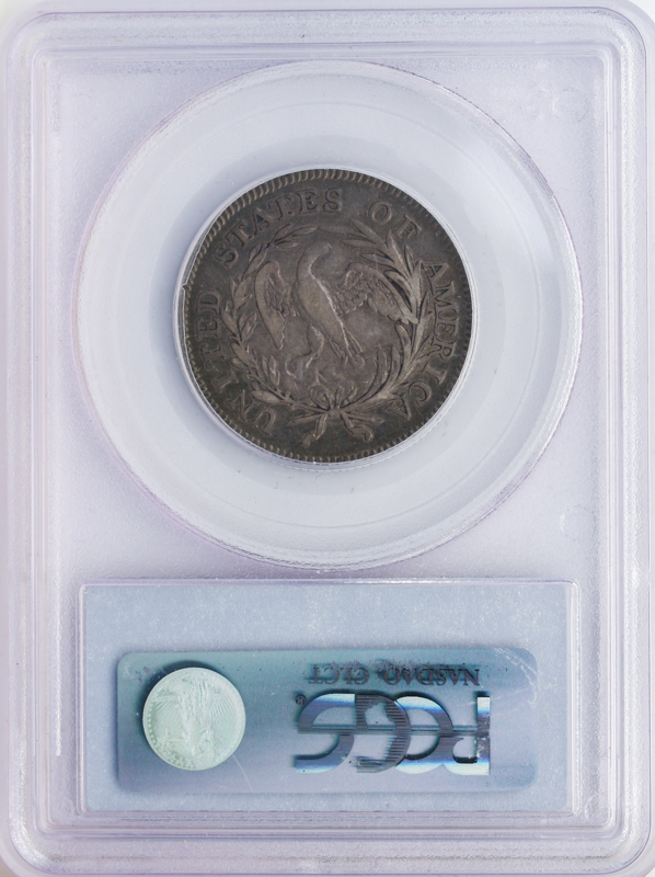 1796 Draped Bust Quarter Small Eagle PCGS VF25 CAC 1796 Draped Bust Quarter Small Eagle PCGS VF25 CAC